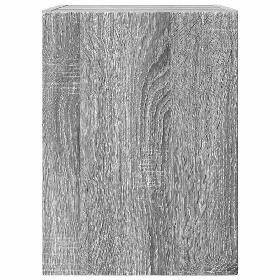 TV Wandkast Grijs Sonoma 30 x 31 x 40 cm Bewerkt hout