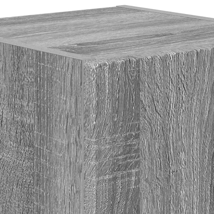 TV Wandkast 2 pcs Grijs Sonoma 30 x 31 x 40 cm Bewerkt hout