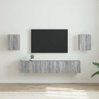 TV wandkast 30x31x40 cm grijs sonoma bewerkt hout