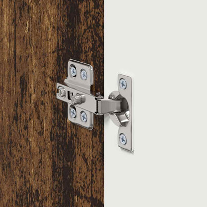 TV Wandkast Oud Hout 30 x 31 x 40 cm Bewerkt hout