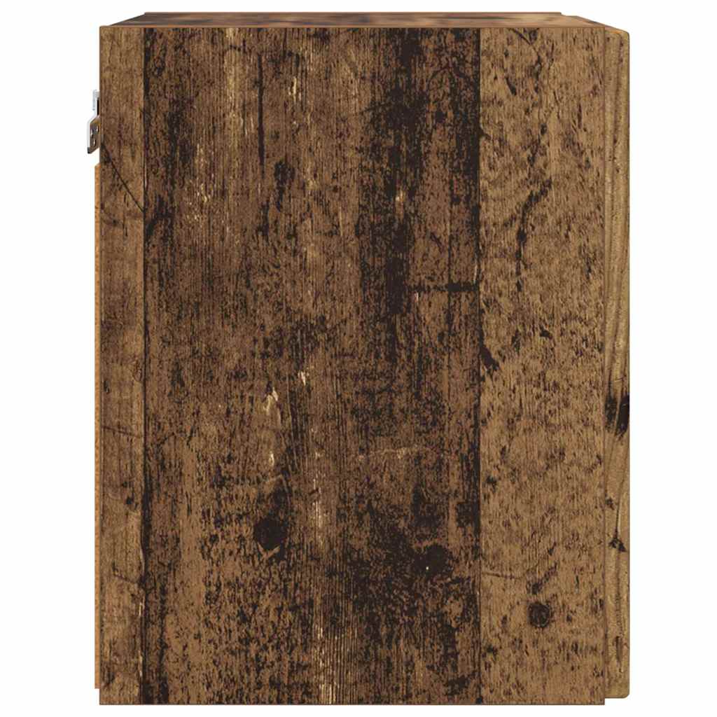 TV Wandkast 2 pcs Oud Hout 30 x 31 x 40 cm Bewerkt hout