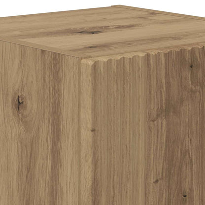 TV Wandkast 2 pcs Ambachtelijk eiken 30 x 31 x 40 cm