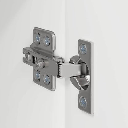 TV Wandkast 2 pcs Wit 30 x 31 x 60 cm Bewerkt hout