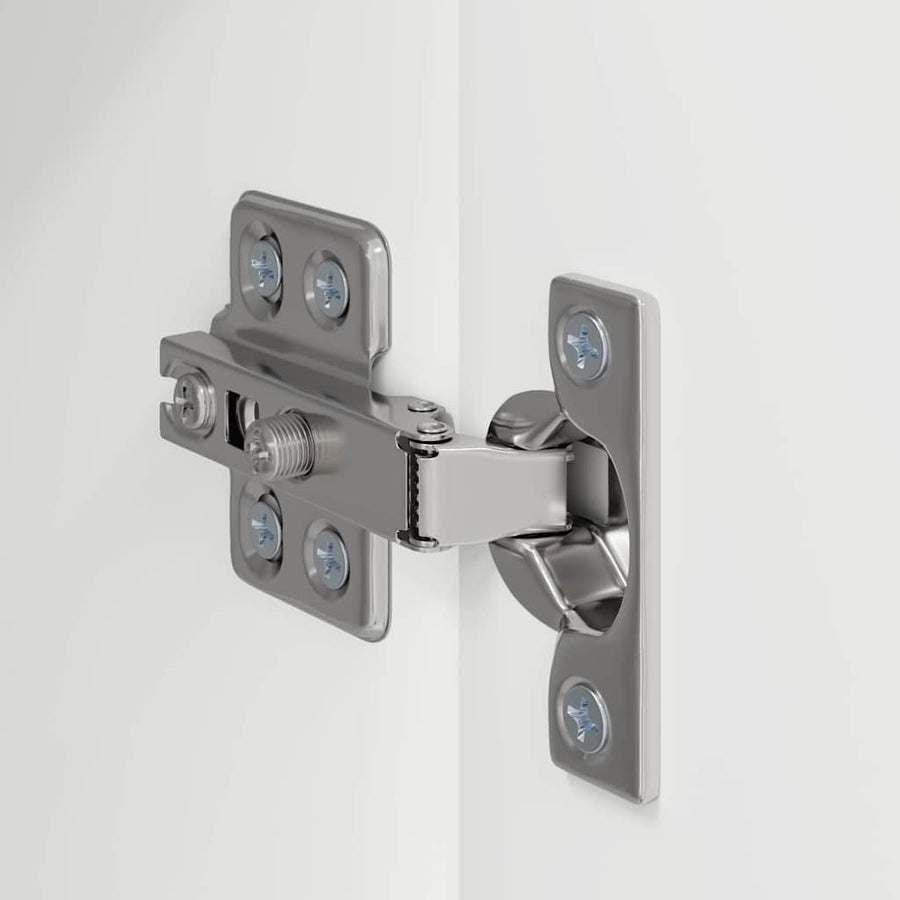 TV Wandkast 2 pcs Wit 30 x 31 x 60 cm Bewerkt hout
