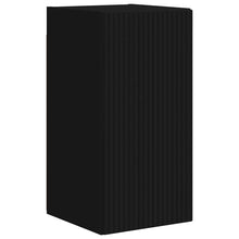 TV Wandkast Wandgemonteerd Zwart 30 x 31 x 60 cm Bewerkt hout
