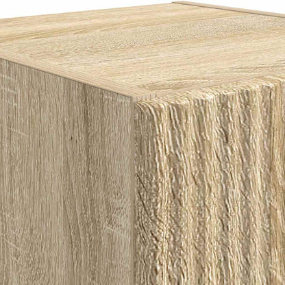 TV Wandkast 2 pcs Sonoma 30 x 31 x 60 cm Bewerkt hout