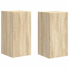 TV Wandkast 2 pcs Sonoma 30 x 31 x 60 cm Bewerkt hout