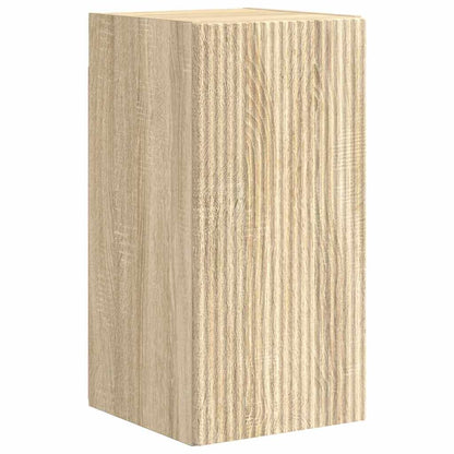 TV Wandkast 2 pcs Sonoma 30 x 31 x 60 cm Bewerkt hout