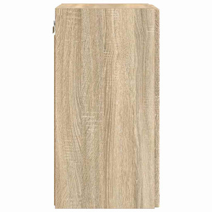 TV Wandkast 2 pcs Sonoma 30 x 31 x 60 cm Bewerkt hout