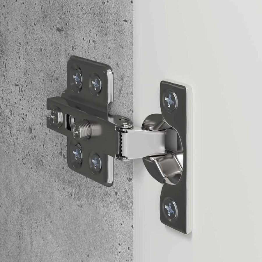 TV Wandkast 2 pcs Beton 30 x 31 x 60 cm Bewerkt hout