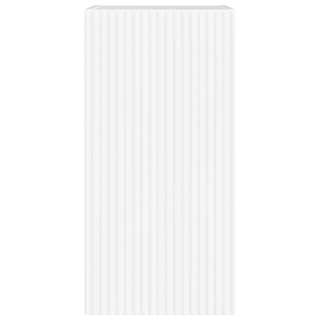 TV Wandkast 2 pcs Glanzend Wit 30 x 31 x 60 cm Bewerkt hout