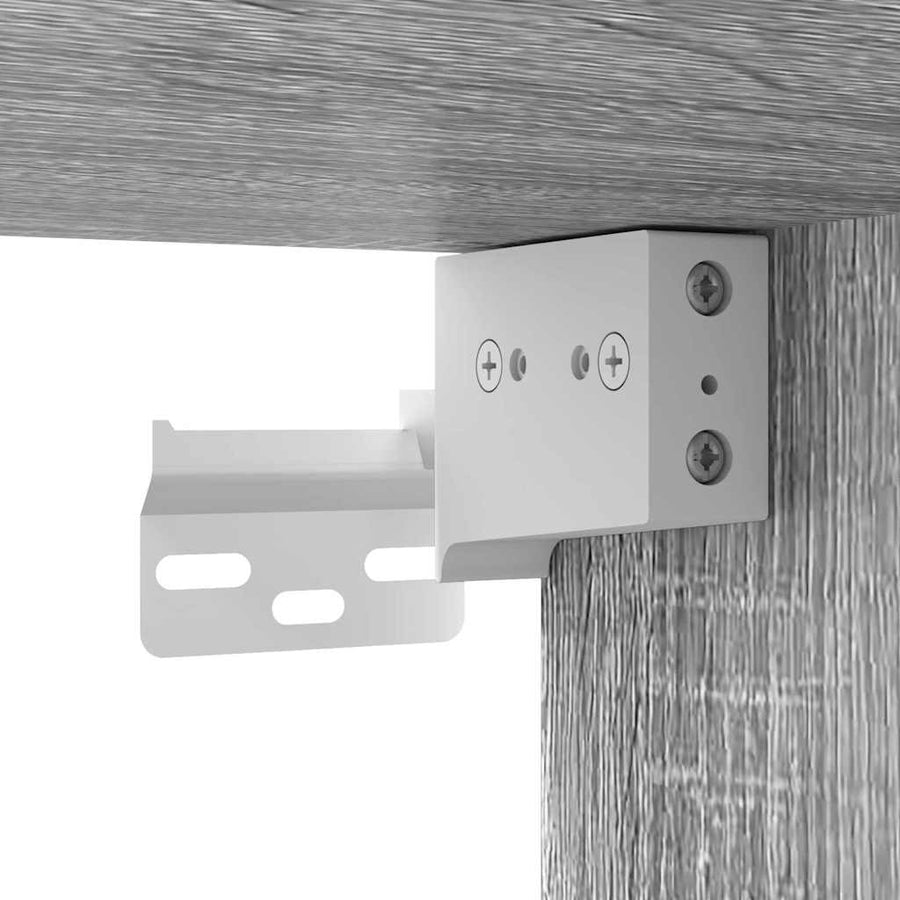 TV Wandkast Grijs Sonoma 30 x 31 x 60 cm Bewerkt hout