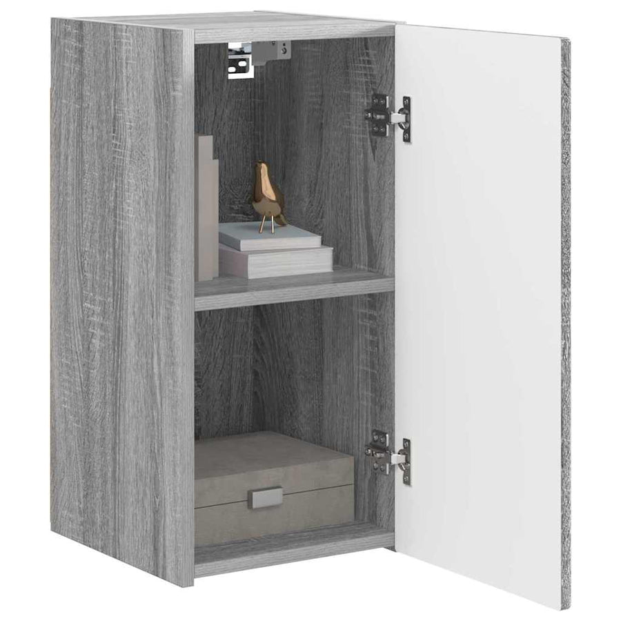 TV Wandkast Grijs Sonoma 30 x 31 x 60 cm Bewerkt hout