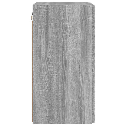 TV Wandkast 2 pcs Grijs Sonoma 30 x 31 x 60 cm Bewerkt hout