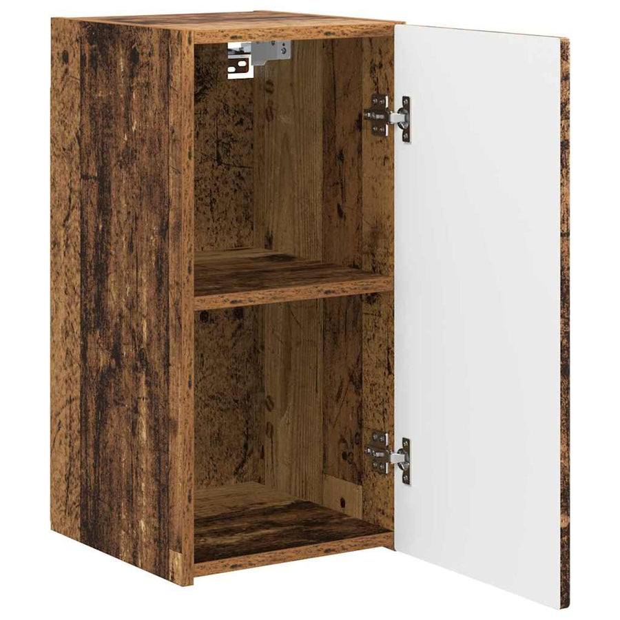 TV Wandkast Oud Hout 30 x 31 x 60 cm Bewerkt hout