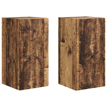 TV Wandkast 2 pcs Oud Hout 30 x 31 x 60 cm Bewerkt hout