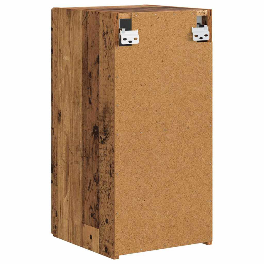 TV Wandkast 2 pcs Oud Hout 30 x 31 x 60 cm Bewerkt hout