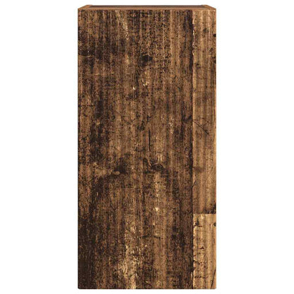 TV Wandkast 2 pcs Oud Hout 30 x 31 x 60 cm Bewerkt hout