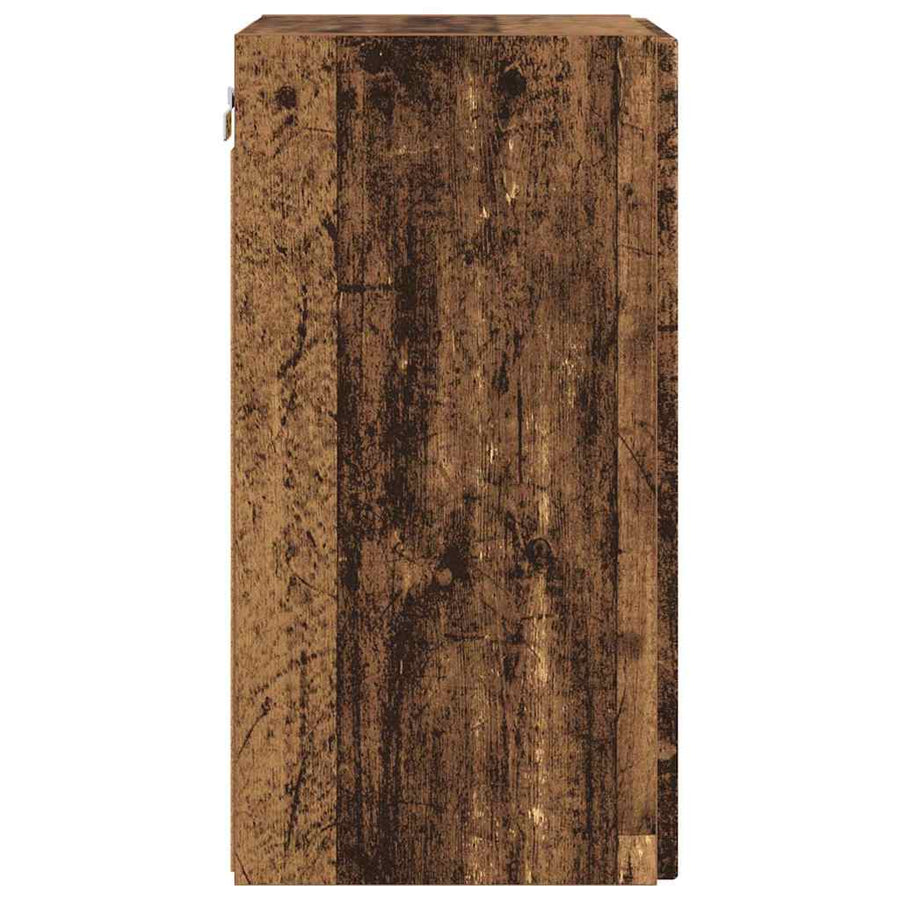 TV Wandkast 2 pcs Oud Hout 30 x 31 x 60 cm Bewerkt hout