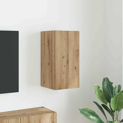 TV Wandkast Ambachtelijk eiken 30 x 31 x 60 cm Bewerkt hout