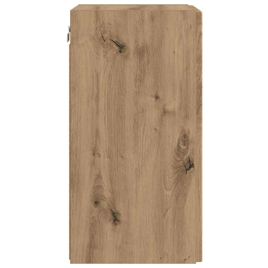 TV Wandkast Ambachtelijk eiken 30 x 31 x 60 cm Bewerkt hout