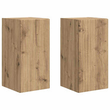 TV Wandkast 2 pcs Ambachtelijk eiken 30 x 31 x 60 cm