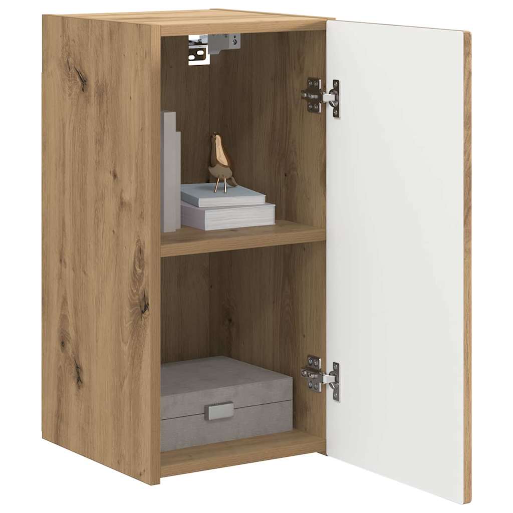 TV Wandkast 2 pcs Ambachtelijk eiken 30 x 31 x 60 cm