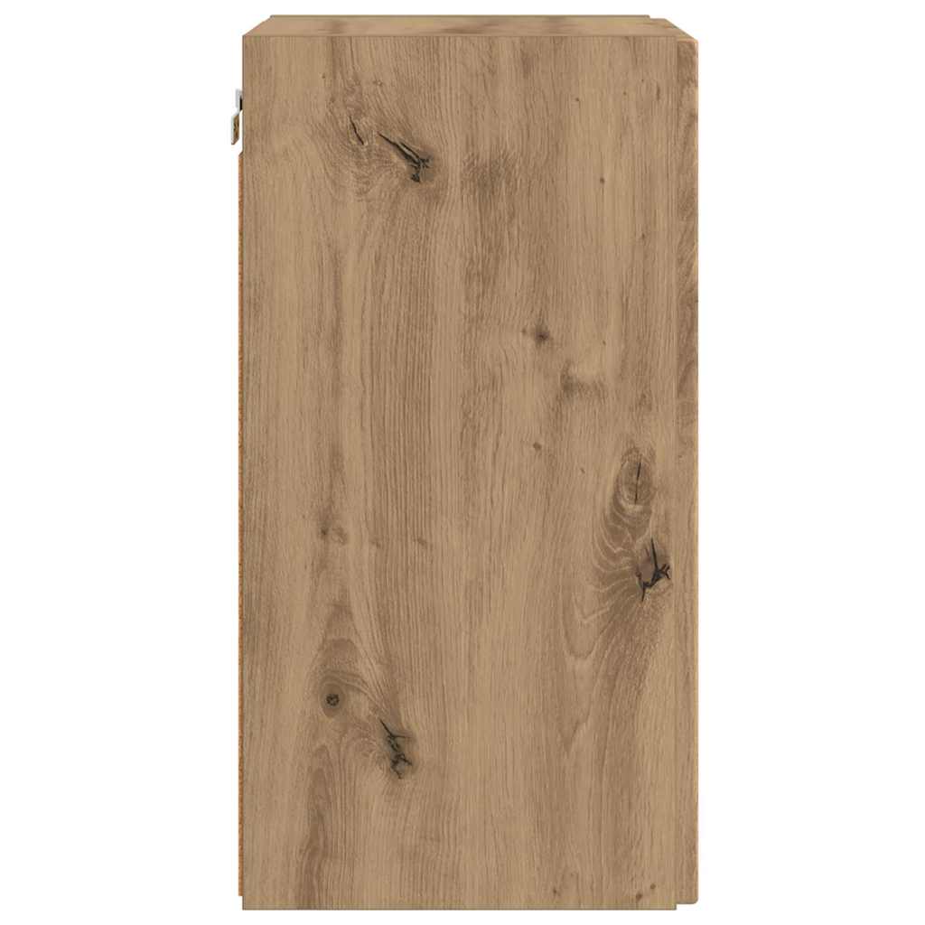 TV Wandkast 2 pcs Ambachtelijk eiken 30 x 31 x 60 cm