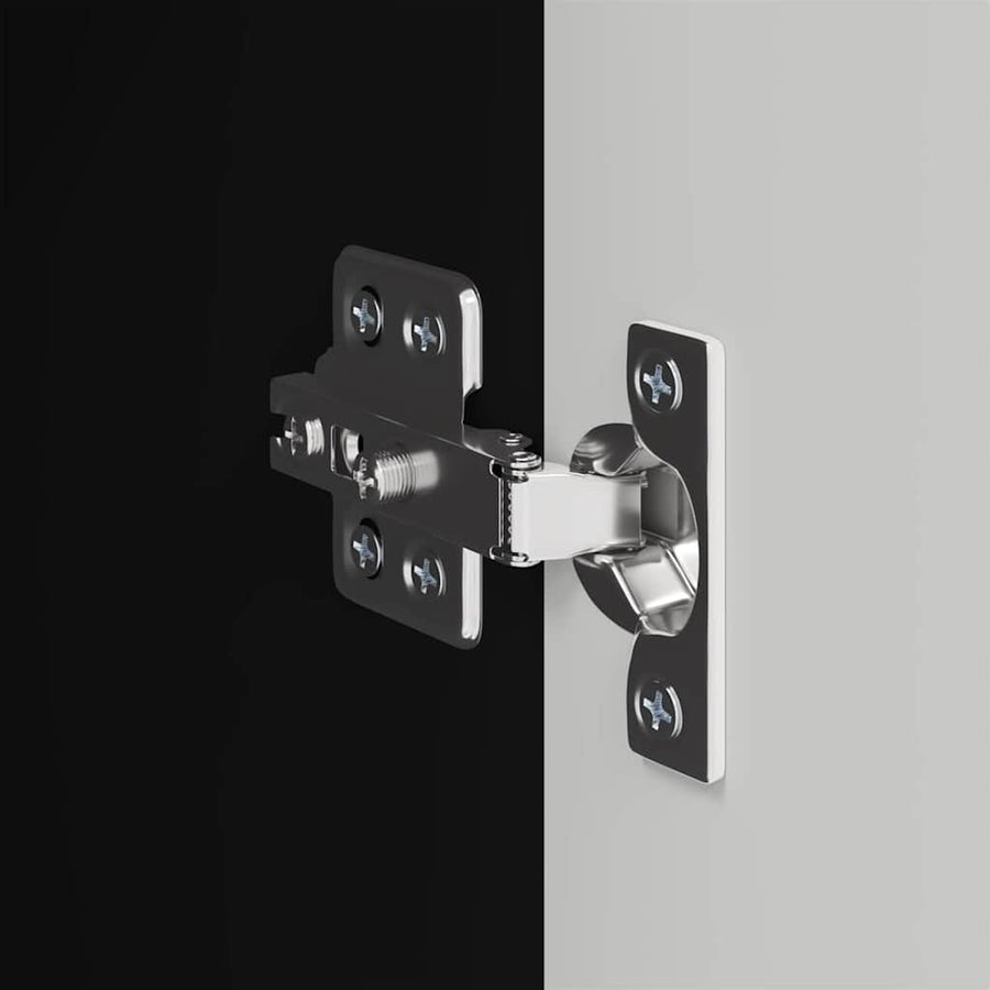 TV Wandkast 2 pcs Zwart 30 x 31 x 80 cm Bewerkt hout