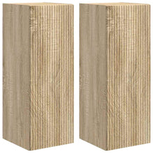 TV Wandkast 2 pcs Sonoma 30 x 31 x 80 cm Bewerkt hout