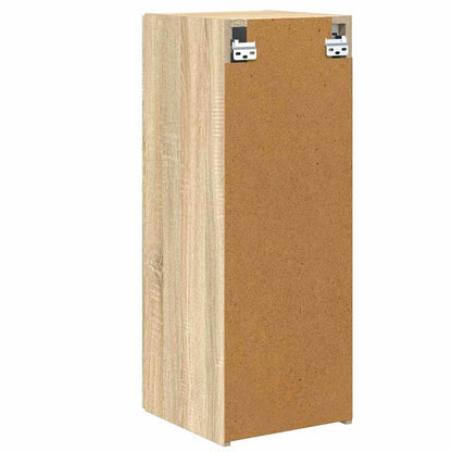 TV Wandkast 2 pcs Sonoma 30 x 31 x 80 cm Bewerkt hout