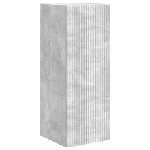 TV Wandkast Wandgemonteerd Beton 30 x 31 x 80 cm Bewerkt hout