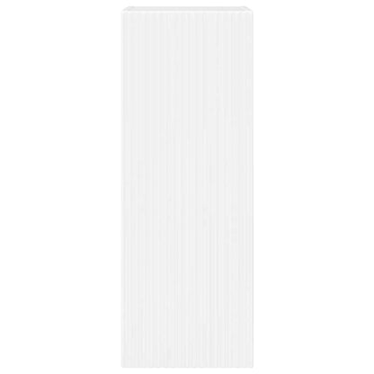 TV Wandkast Glanzend Wit 30 x 31 x 80 cm Bewerkt hout
