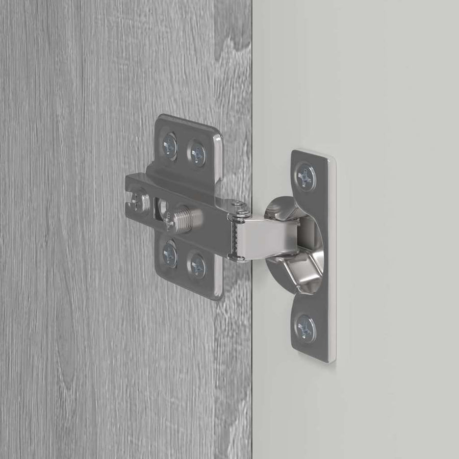 TV Wandkast Grijs Sonoma 30 x 31 x 80 cm Bewerkt hout