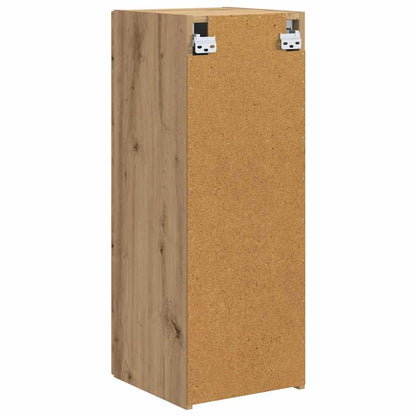 TV Wandkast 2 pcs Ambachtelijk eiken 30 x 31 x 80 cm