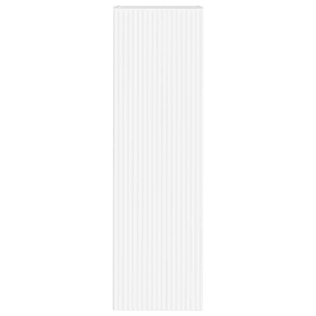 TV Wandkast 2 pcs Wit 30 x 31 x 100 cm Bewerkt hout