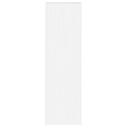 TV Wandkast 2 pcs Wit 30 x 31 x 100 cm Bewerkt hout