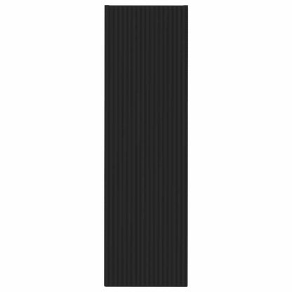 TV Wandkast Wandgemonteerd Zwart 30 x 31 x 100 cm Bewerkt hout