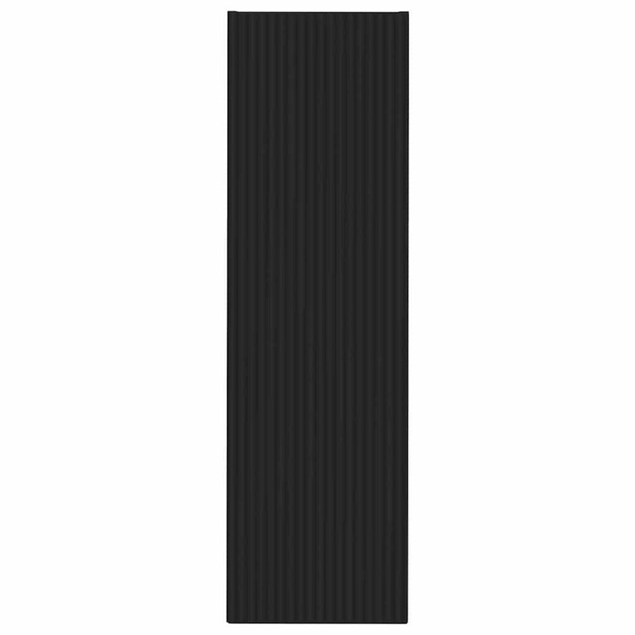 TV Wandkast 2 pcs Zwart 30 x 31 x 100 cm Bewerkt hout