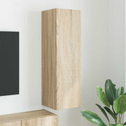 TV wandkast 30x31x100 cm bewerkt hout sonoma