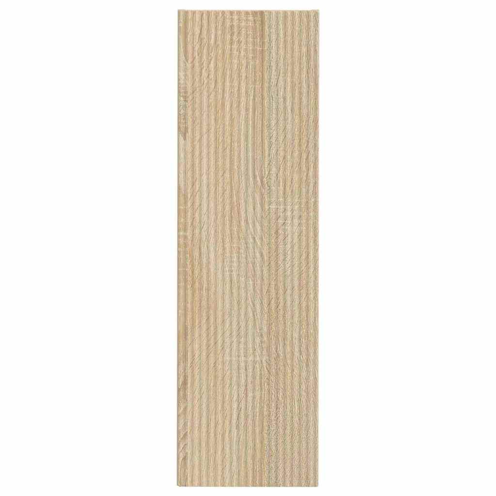 TV Wandkast Wandgemonteerd Sonoma 30 x 31 x 100 cm Bewerkt hout