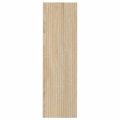 TV Wandkast Wandgemonteerd Sonoma 30 x 31 x 100 cm Bewerkt hout