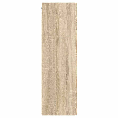 TV Wandkast Wandgemonteerd Sonoma 30 x 31 x 100 cm Bewerkt hout