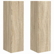 TV Wandkast 2 pcs Sonoma 30 x 31 x 100 cm Bewerkt hout