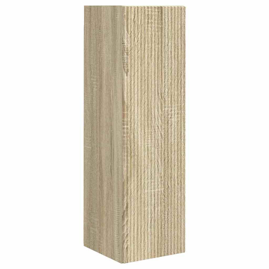 TV Wandkast 2 pcs Sonoma 30 x 31 x 100 cm Bewerkt hout