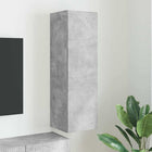 TV wandkast 100 cm beton bewerkt hout