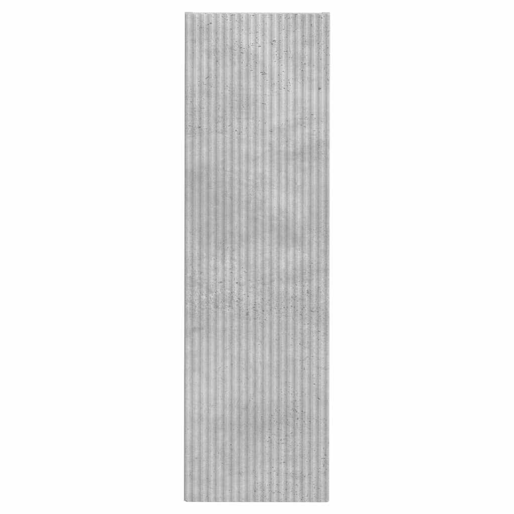 TV Wandkast Wandgemonteerd Beton 30 x 31 x 100 cm Bewerkt hout