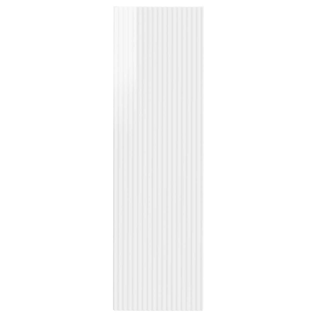 TV Wandkast 2 pcs Glanzend Wit 30 x 31 x 100 cm Bewerkt hout