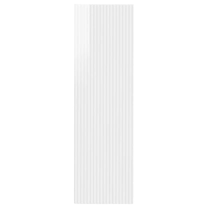 TV Wandkast 2 pcs Glanzend Wit 30 x 31 x 100 cm Bewerkt hout