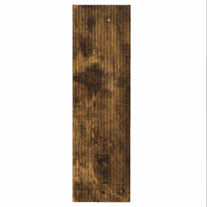 TV Wandkast Gerookt eiken 30 x 31 x 100 cm Bewerkt hout